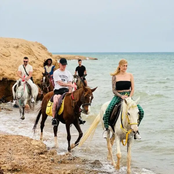 Desert and Sea Horseback Riding Tour from Hurghada