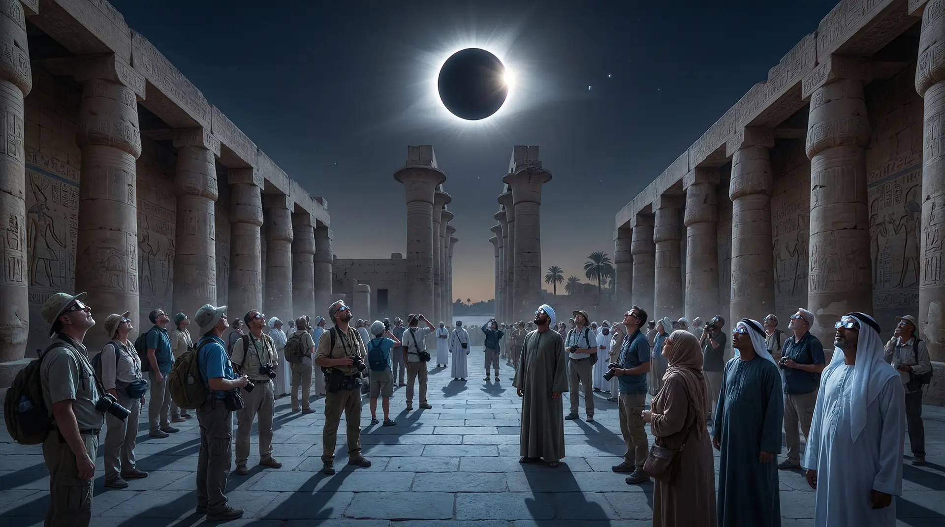 Total Solar Eclipse Luxor 2027 2 Total Eclipse in Luxor 2027: 6 Minutes of Night in Broad Daylight | Complete Guide