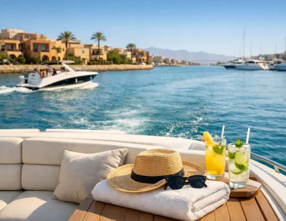 El Gouna Boat Tour Guide from Hurghada