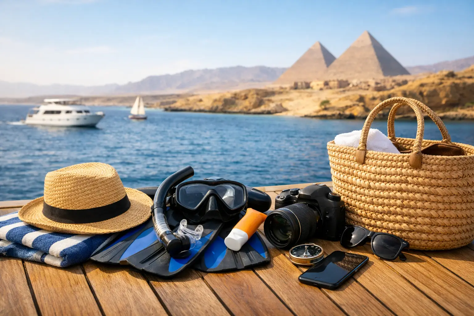 What to Bring on Boat Trip in Egypt