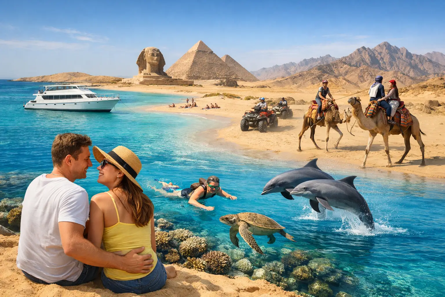 Couple Trip Plan: Hurghada Example for 6 Days