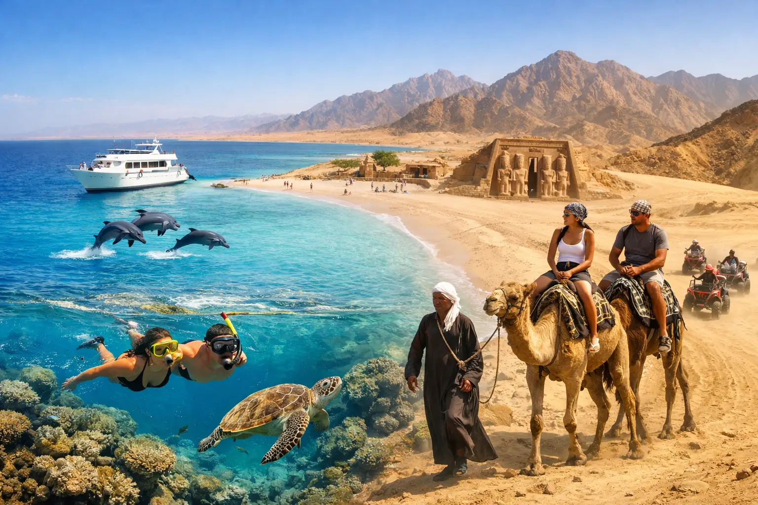 How to Combine Sea and Desert in Hurghada