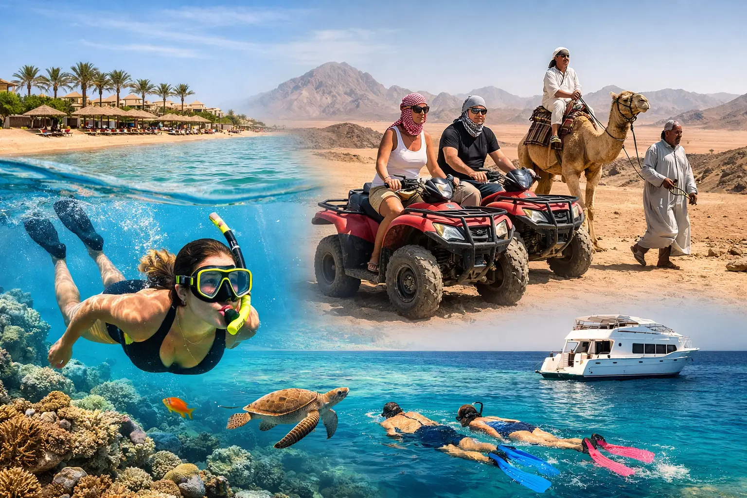 Hurghada Itinerary With Mixed Excursions