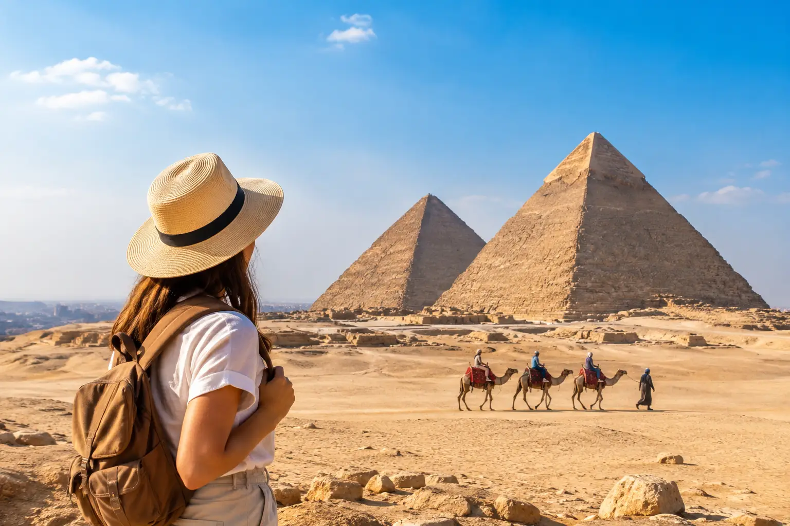 Cairo Pyramids Visitor Guide From Hurghada