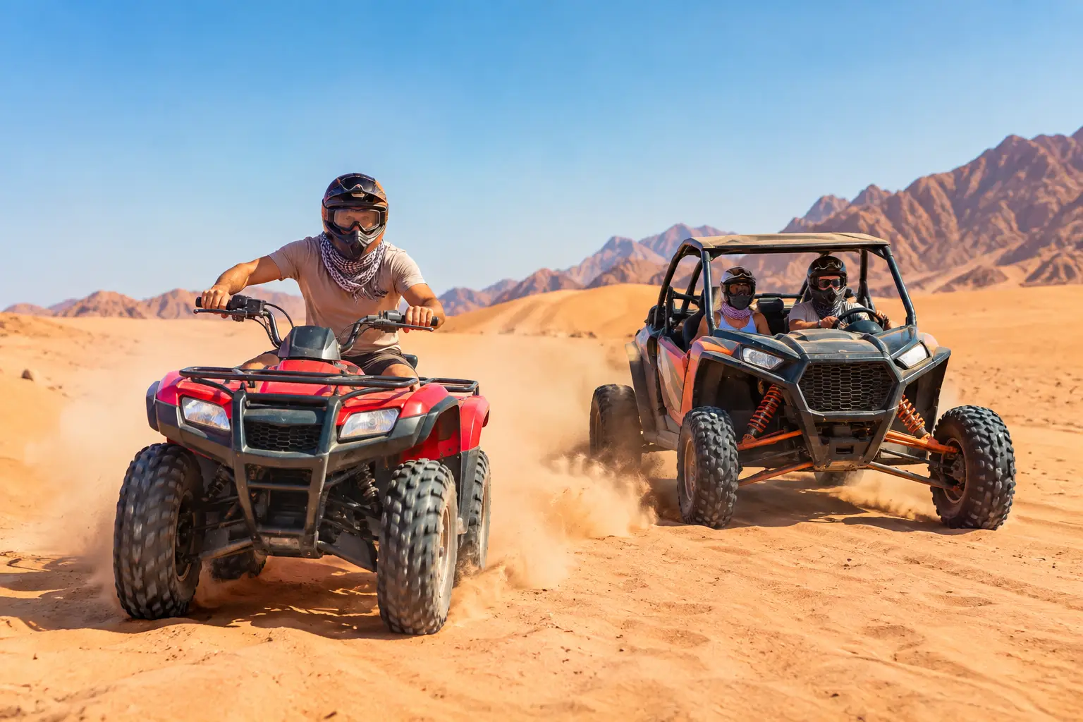 Quad Bike vs Dune Buggy: Which Desert Ride?