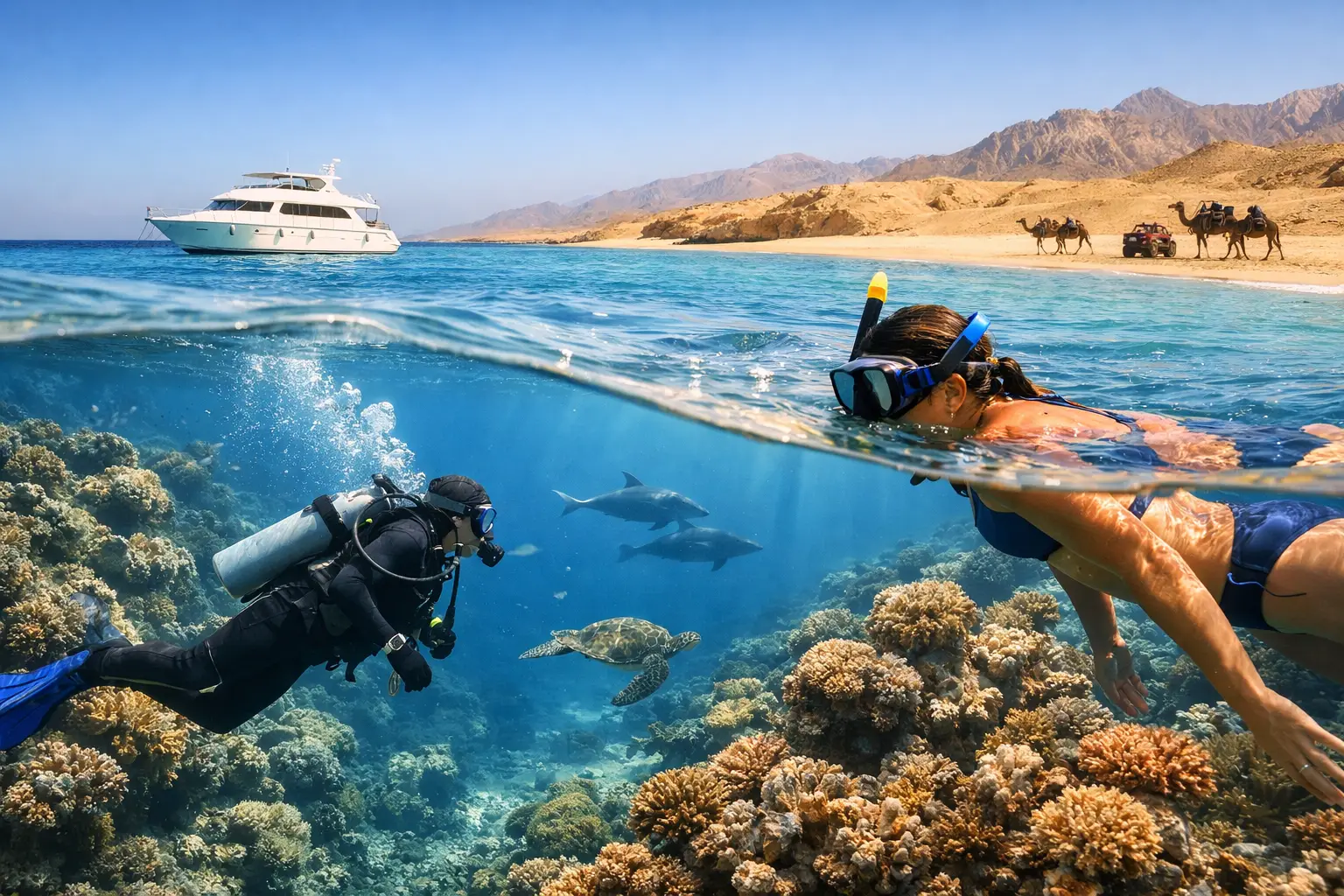 Scuba Versus Snorkeling for Your Red Sea Day
