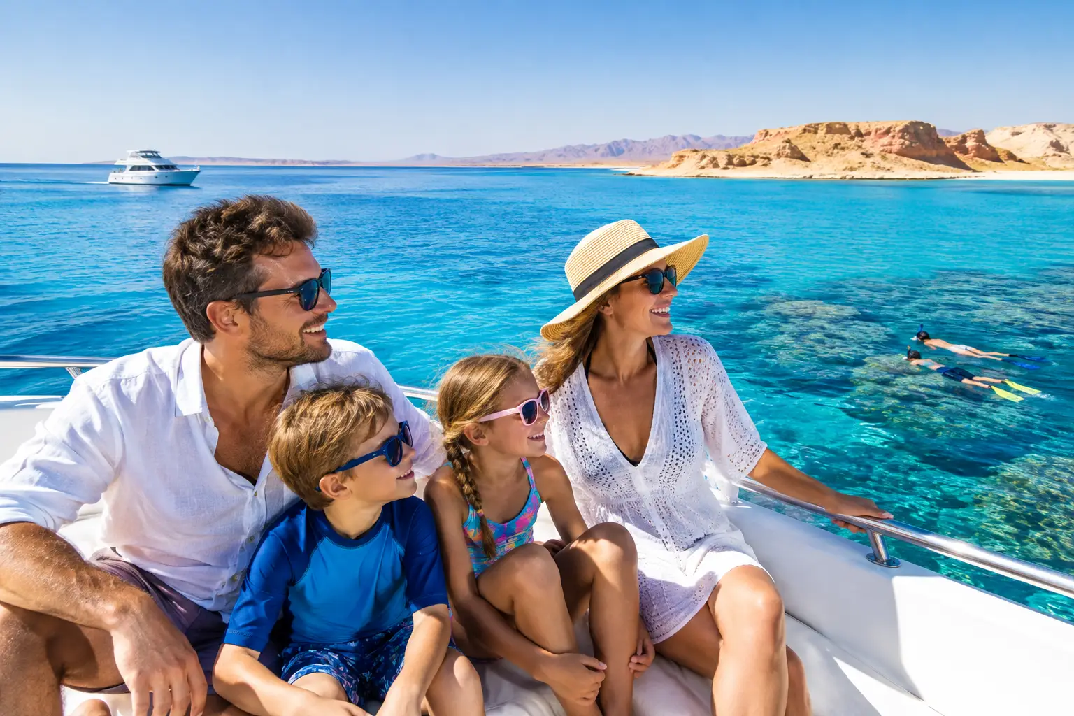 Easy Family Boat Day Itinerary in Hurghada