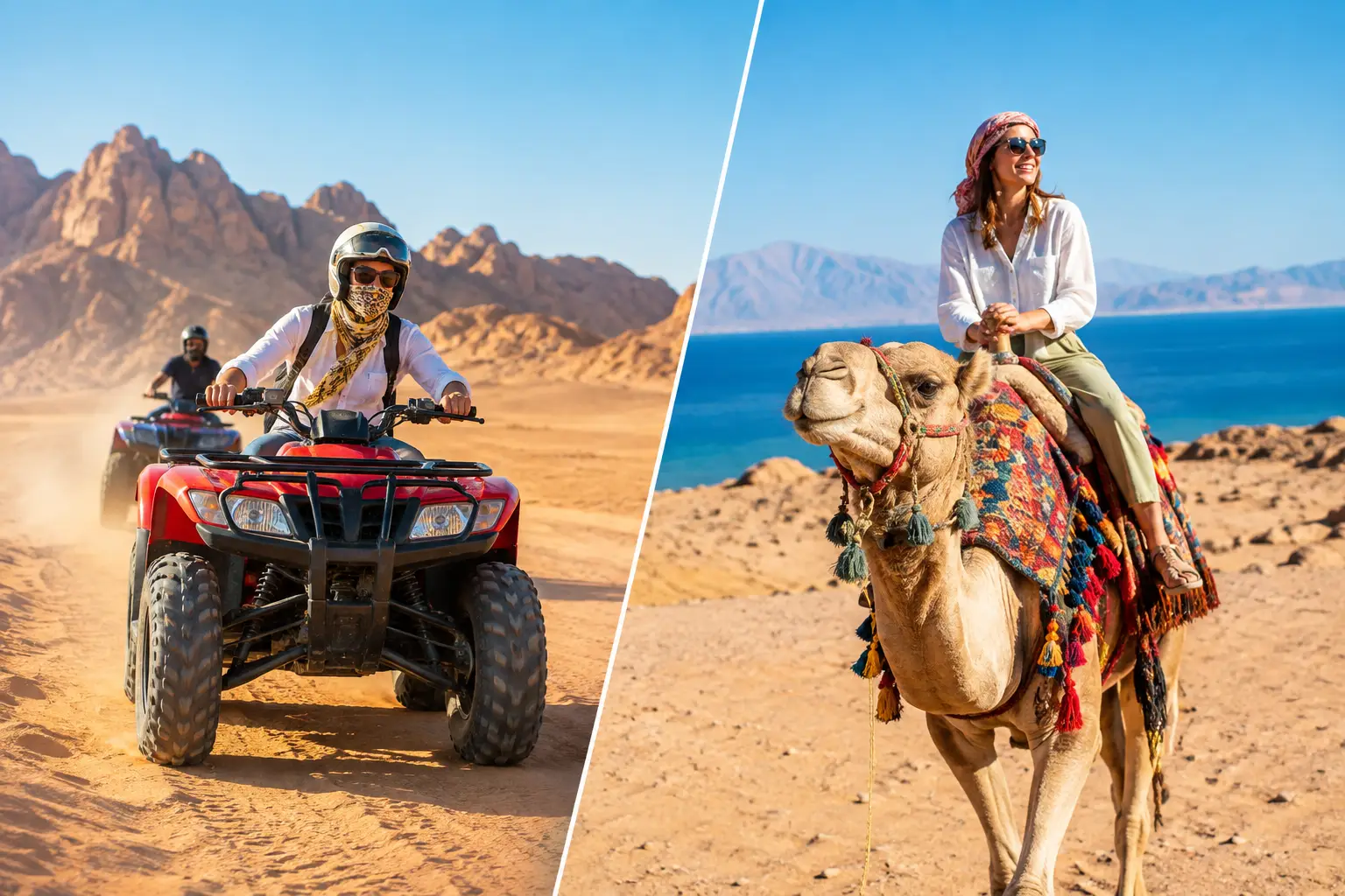 Quad Biking Versus Camel: Choose Your Safari